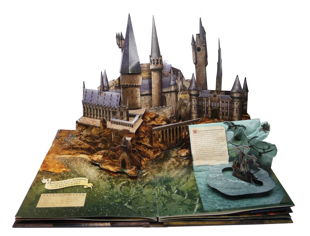 harry potter pop-up book