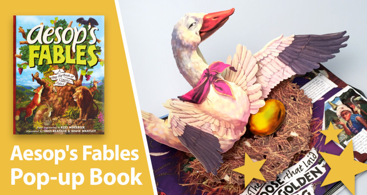 aesop fables pop-up book