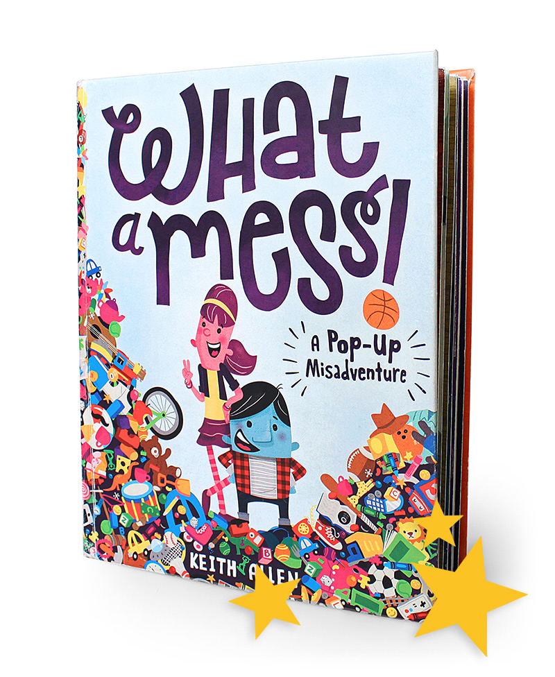 What A Mess! pop-up book