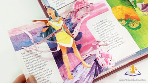 disney princess pop-up book