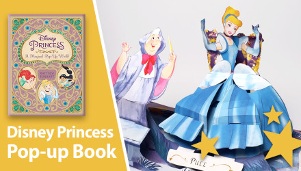 disney princess pop-up book
