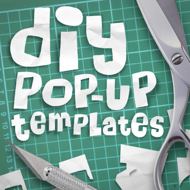 DIY Pop-up templates