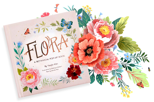 Flora Pop-Up Book