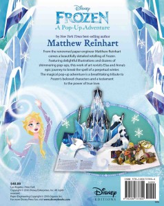 frozen pop-up book