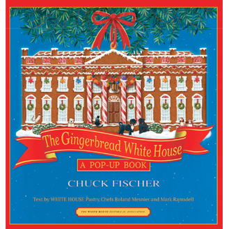 Gingerbread White House pop-up book