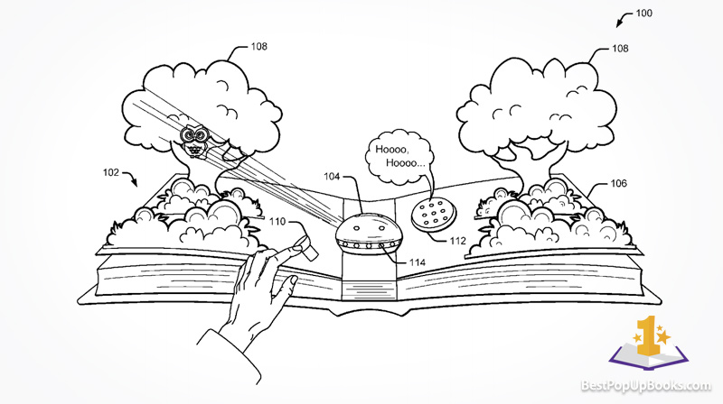 Google-Interactive-pop-up-book-patent-1