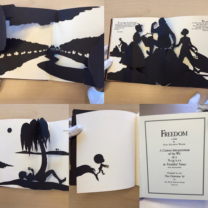 kara walker freedom pop-up book