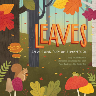 Leaves pop-up book