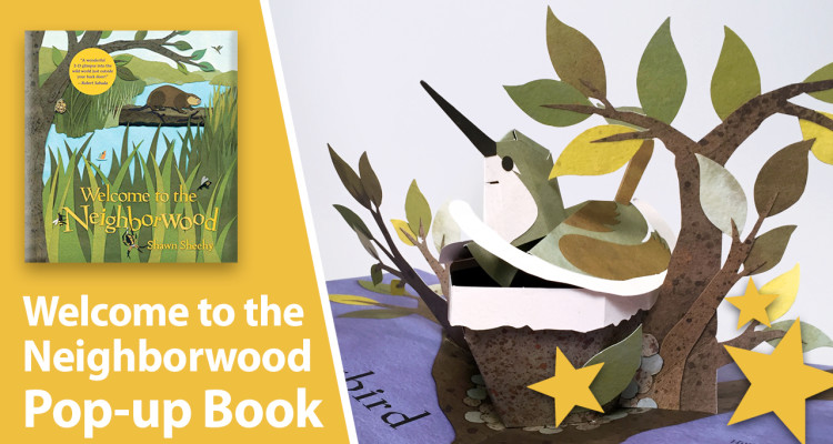 welcome neighborwood pop-up book