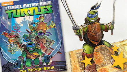 ninja turtles pop-up book