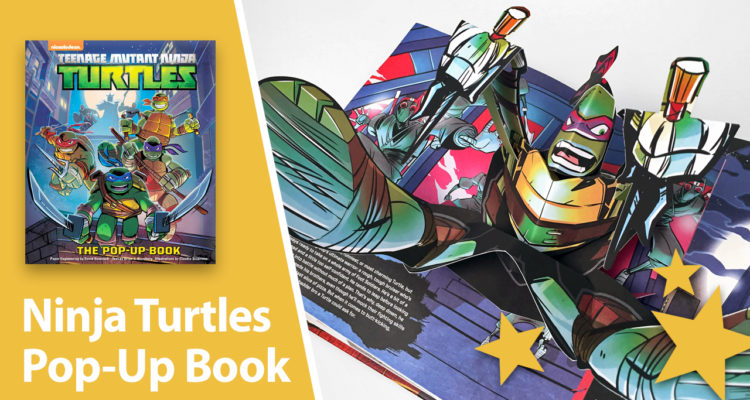 Teenage Mutant Ninja Turtles pop-up book