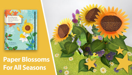 Paper Blossoms for All Seasons Pop-Up Book
