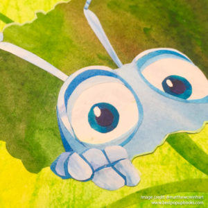 Pixar Pop-up Book Artwork - Bugs Life