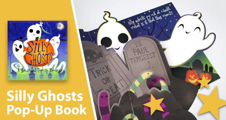 silly ghosts pop-up book