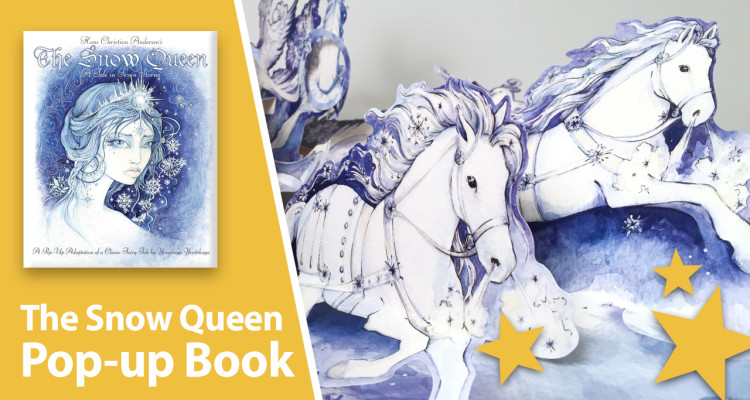 snow queen pop-up book