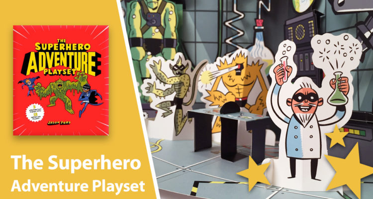 The Superhero Adventure Playset