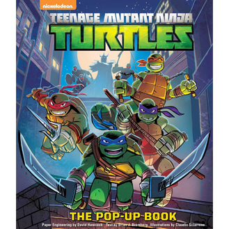 ninja turtles pop-up book