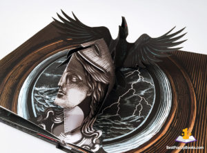 The Raven pop-up book