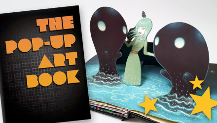pop-up art book